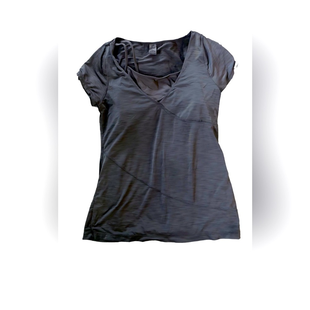 Prana Top - brown/grey - built in bra